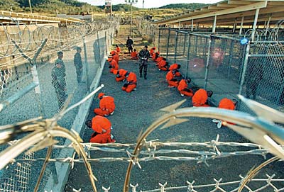 Camp X-ray en Guantánamo (© AFP / Shane T. McCoy)