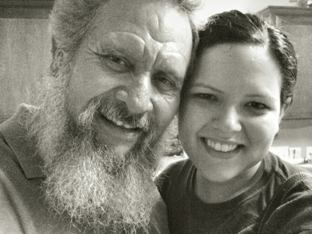 Juan y su hija Cindy