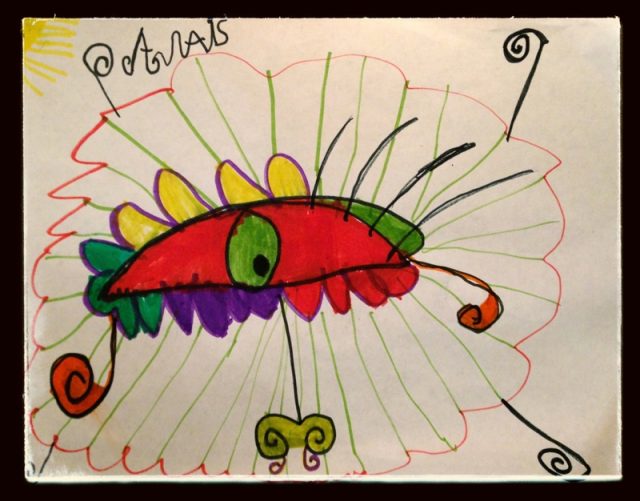 Un dibujo que hizo Xio