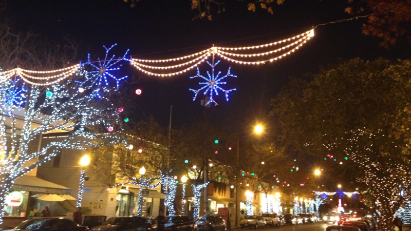 Christmas lights decorations