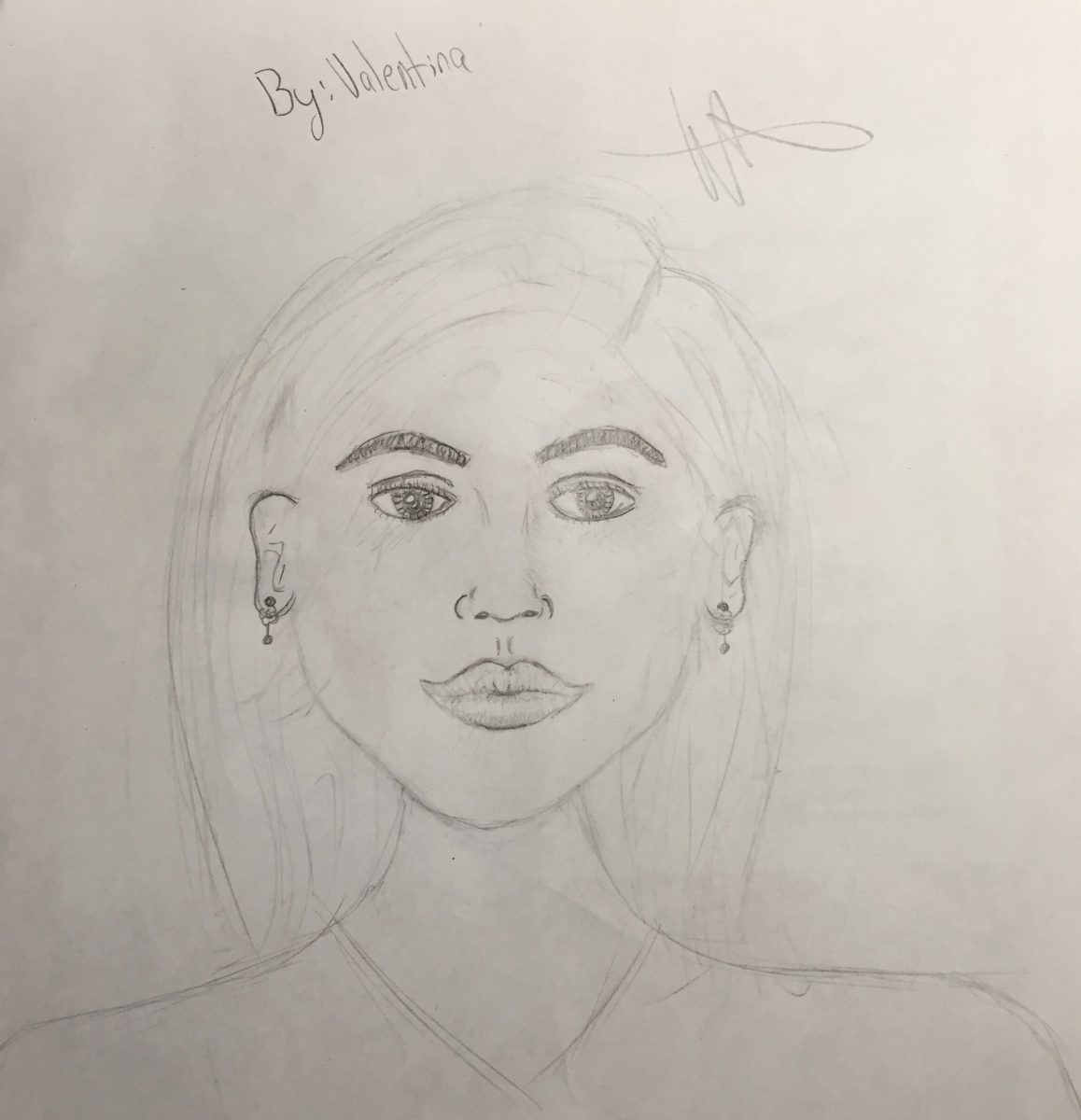 Dibujo hecho por Valentina
