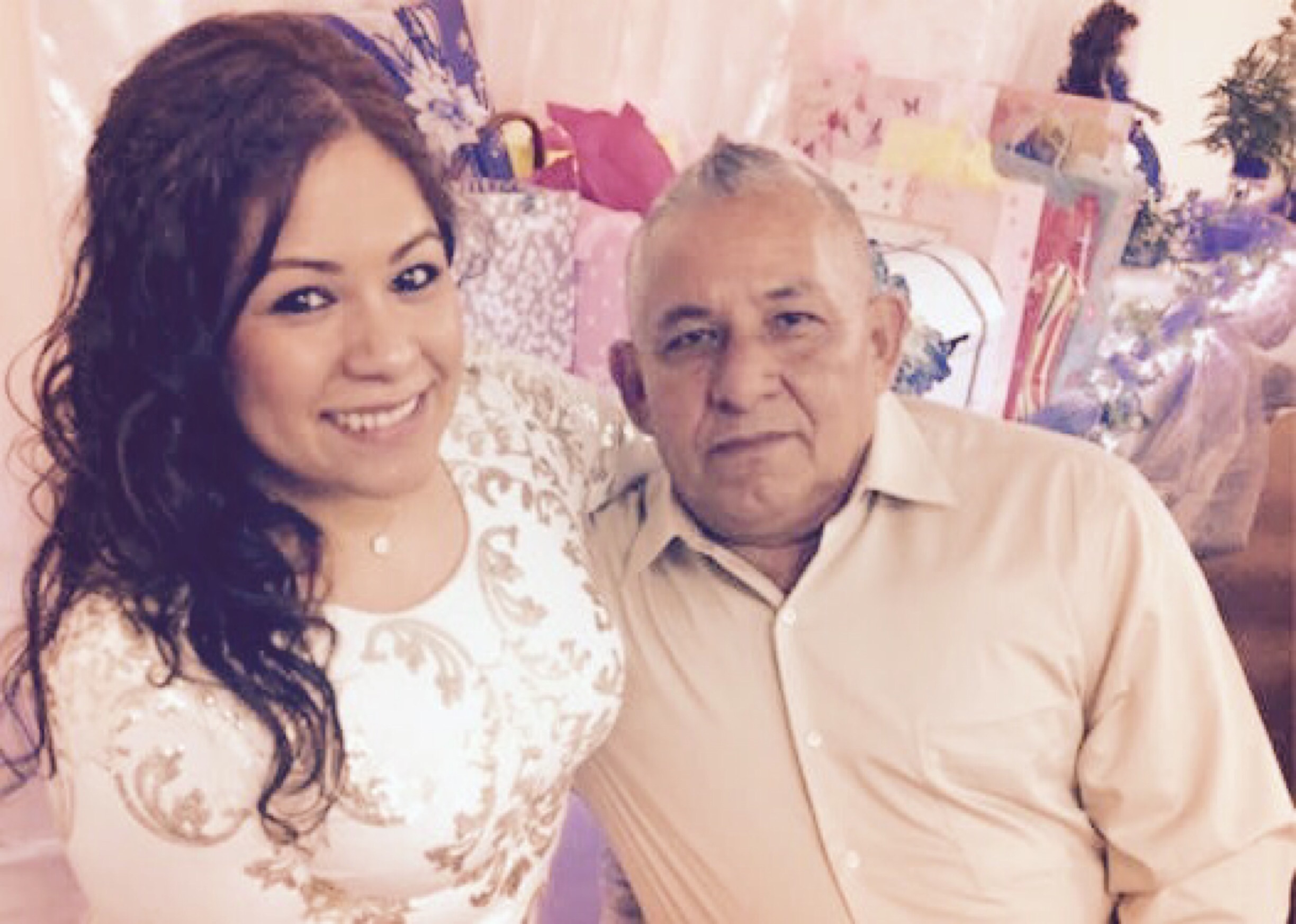 Jessica y su papá