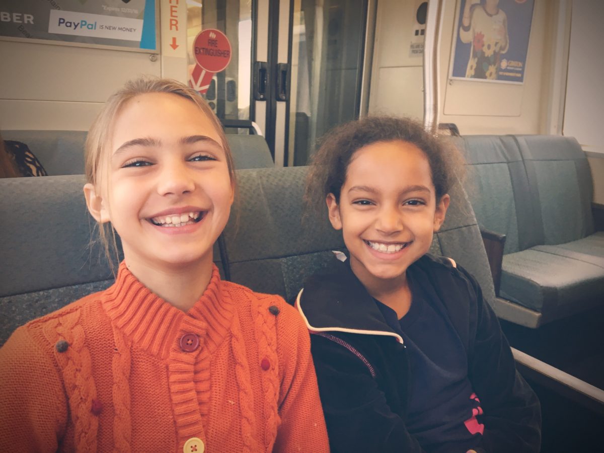 Amila y Xio en BART