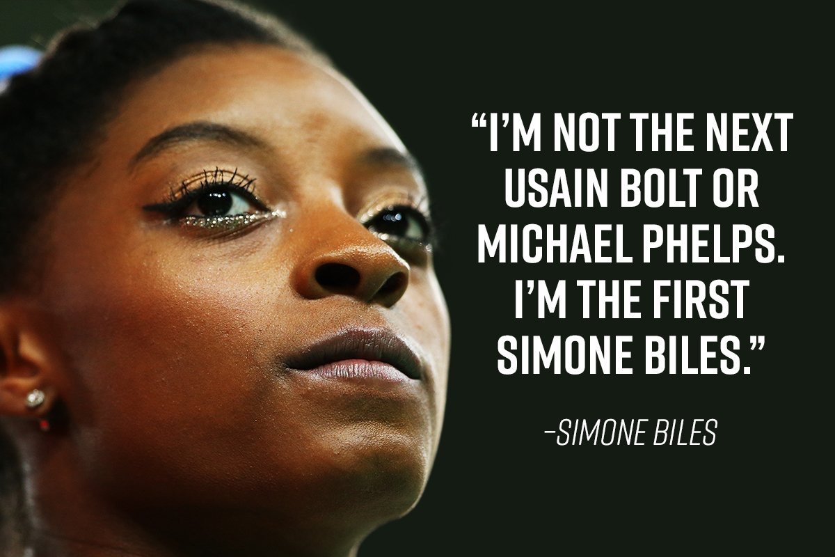 A quote by Simone Biles