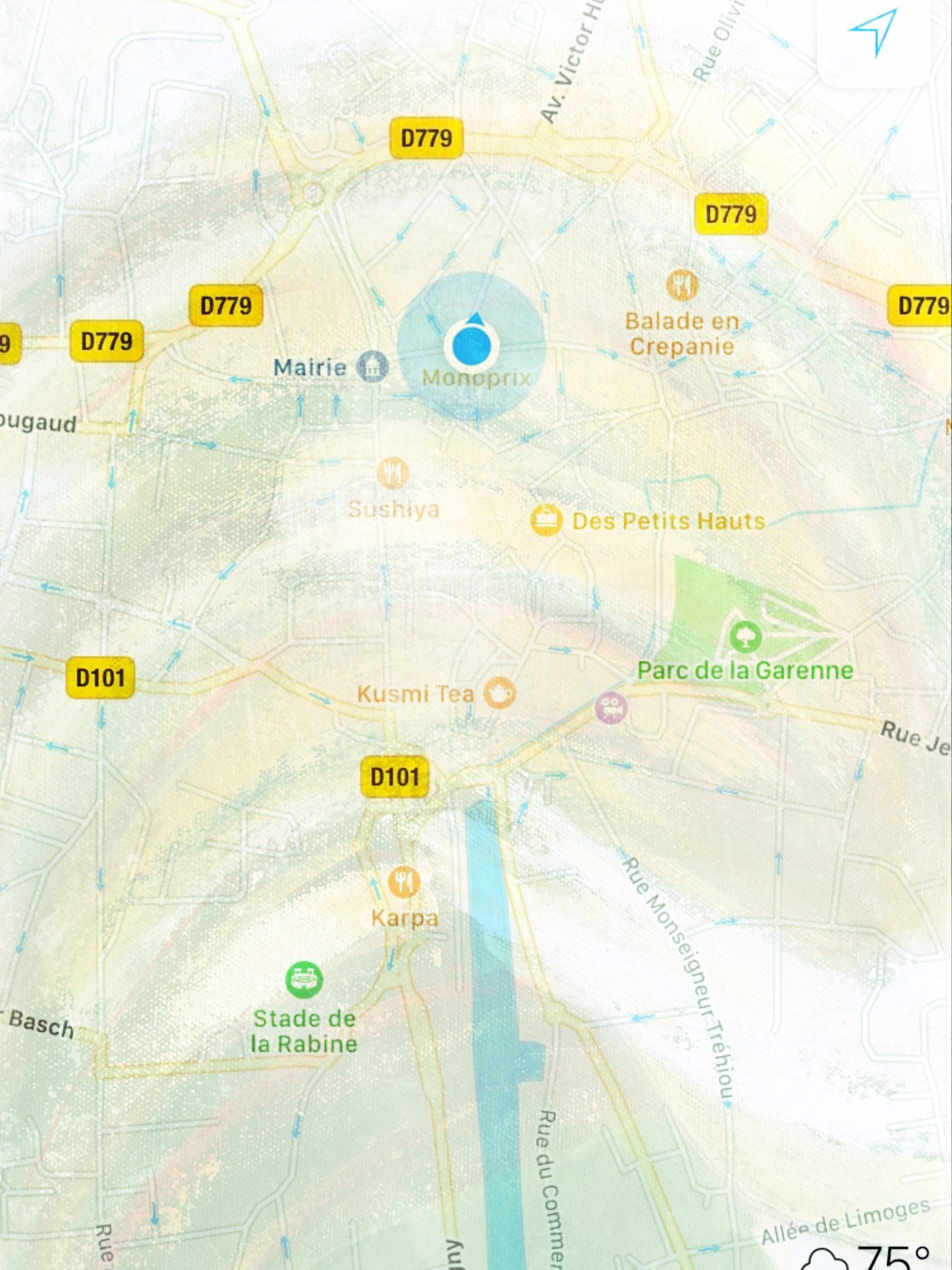 A map of Vannes, France