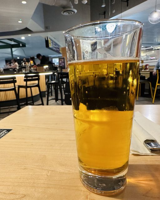 Glass of beer 