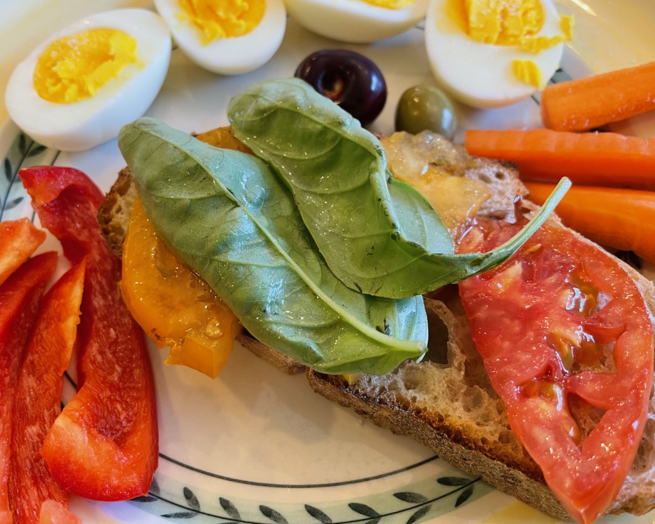 food on a plate