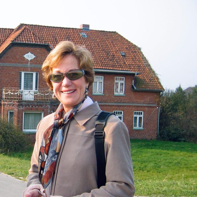 Elke Behrens during a trip to Germany in 2007