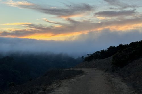 Un atardecer con vista desde Tilden Park