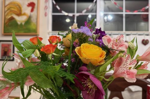A flower arrangement